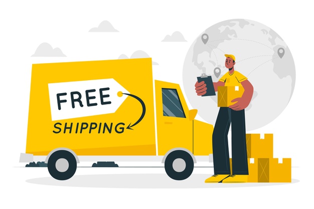 free-shipping-concept-illustration_114360-2978